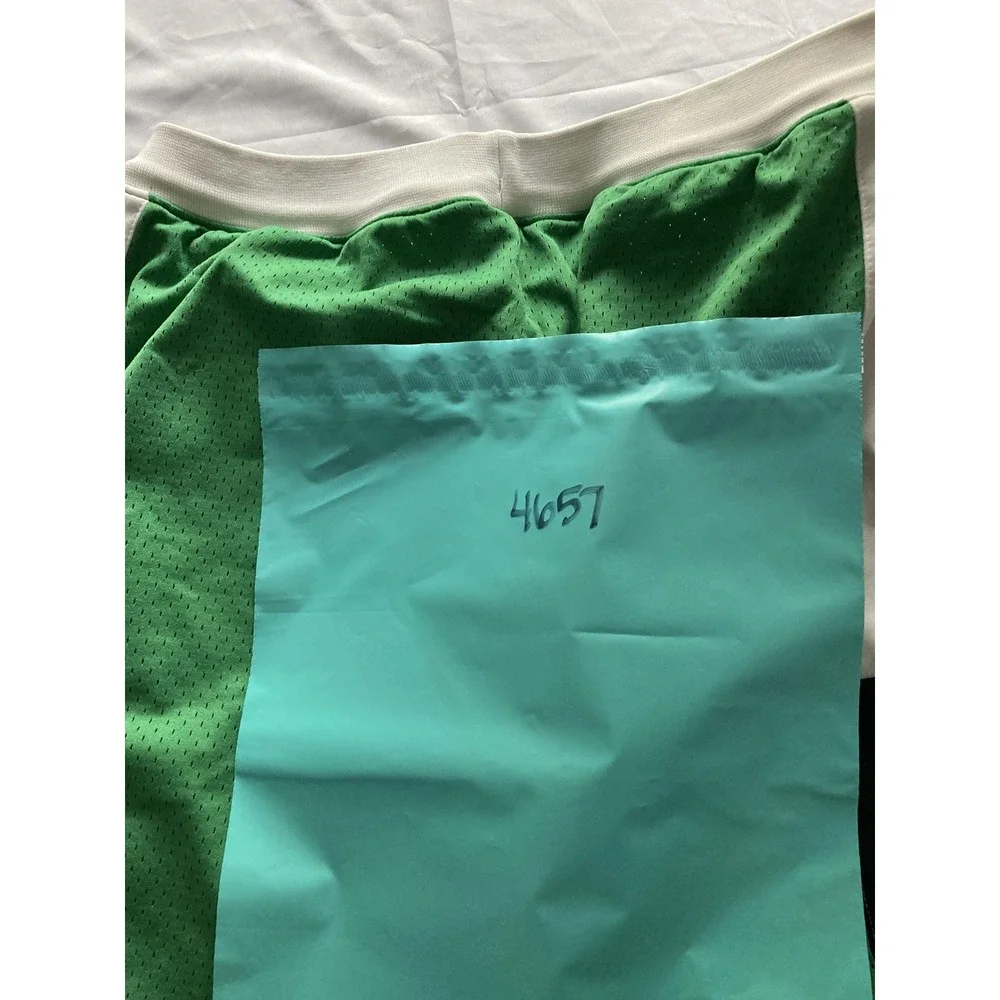 Nike Shorts Lebron James Men 2XL Green Mesh Basketball Colorblock Drawstring